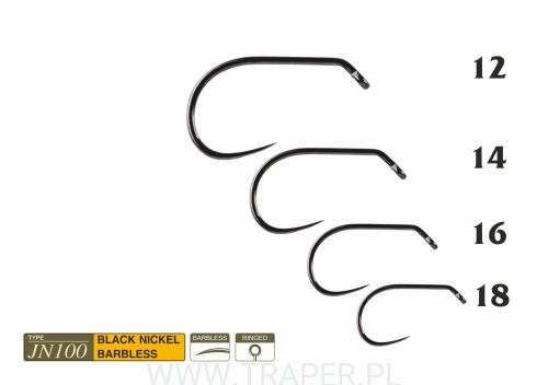 JIG-FLY-HOOKS-JN100-TRAPER