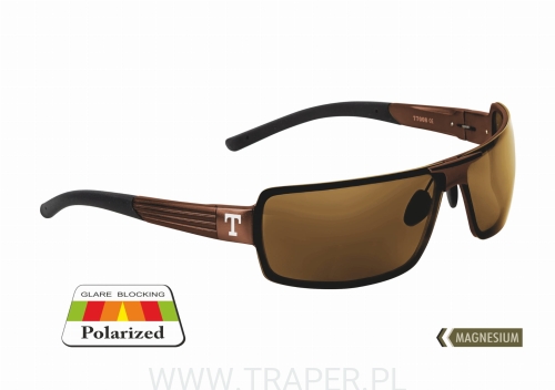 OKULARY-POLARYZACYJNE-STREAM-BROWN/BROWN-TRAPER