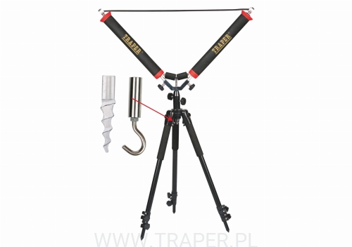 Rolka ze statywem Competition TRAPER