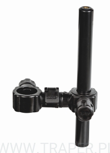 Uchwyt double GST Click z podporą (Ø25/30/36mm - 25cm) TRAPER