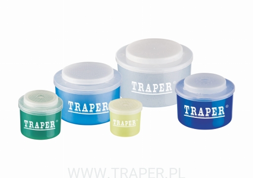 Miarki  komplet TRAPER
1/8L, 1/4L, 1/2L, 3/4L, 1L