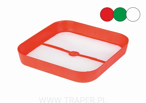 Pudełko z sitkiem 2 mm Red TRAPER