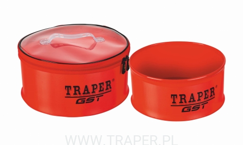 Zestaw pojemników GST PCV Black TRAPER