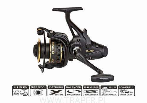 Kołowrotek Runner Feeder TRAPER