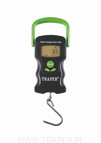 Waga elektroniczna 44 kg - z termometrem - z 1m miarką TRAPER