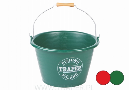 Wiadro do zanęty 17L TRAPER