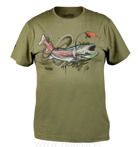 T-SHIRT HUCHO LIGHT KHAKI TRAPER