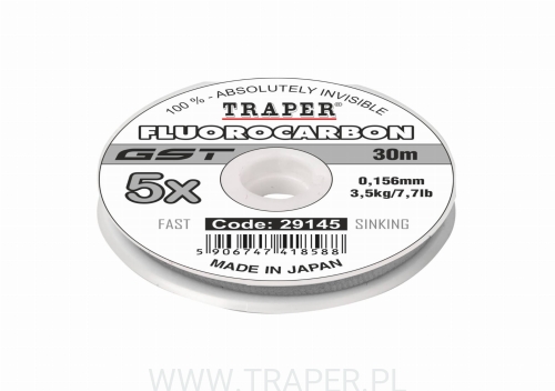 ŻYŁKA GST FLUOROCARBON TRAPER
