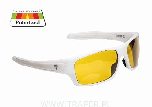 OKULARY POLARYZACYJNE HORIZON WHITE/YELLOW