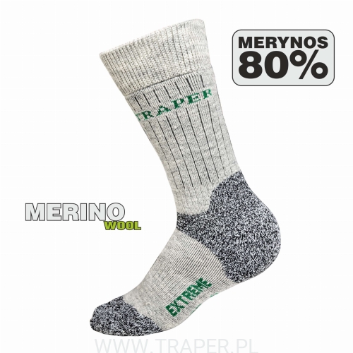 Extreme Socks Grey Traper