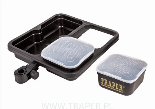 Podstawka na przynęty z pudełkami