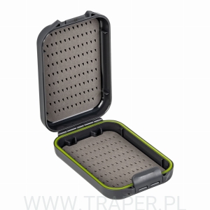 Nymph double vertical waterproof box TRAPER (140x87x35)   