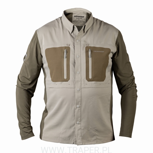 Shirt Solar Pro Light Olive TRAPER