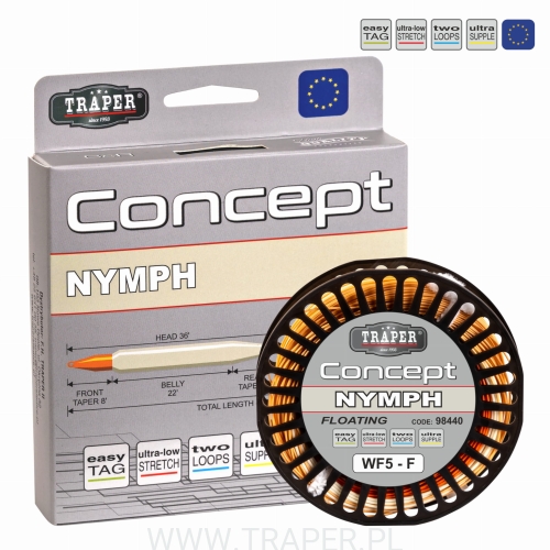 Fly Line Concept Nymph Traper