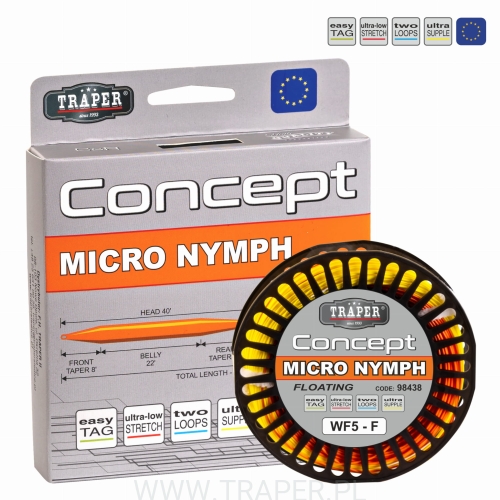 Fly Line Concept Micro Nymph Traper