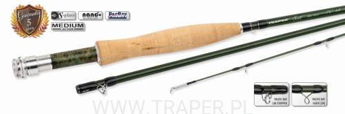 WĘDKA MUCHOWA CREEK FIBERGLASS TRAPER