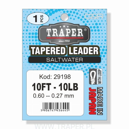 Tapered leader Saltwater TRAPER