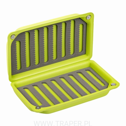 Dry fly fluo green floating box