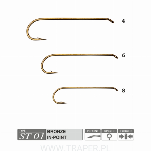 FLY HOOK ST01 TRAPER HIKARA