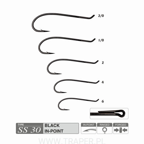 FLY HOOK SS30 TRAPER HIKARA