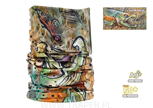 Art neck tube TROUT TRAPER