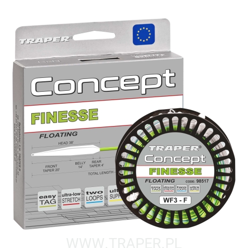 SZNUR MUCHOWY CONCEPT FINESSE TRAPER