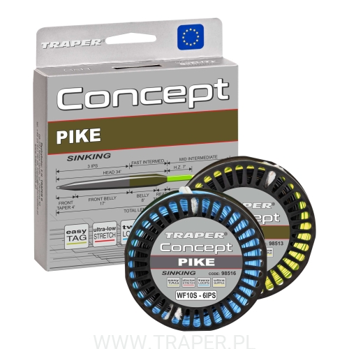 SZNUR MUCHOWY CONCEPT PIKE TRAPER