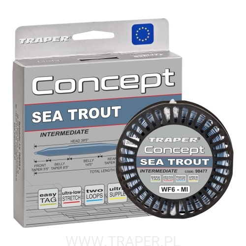 SZNUR MUCHOWY CONCEPT SEA TROUT TRAPER
