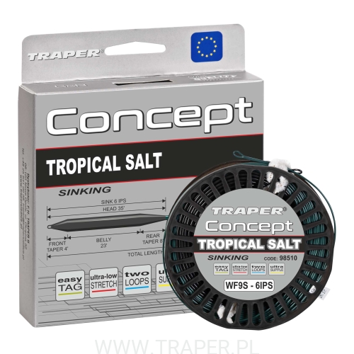 SZNUR MUCHOWY CONCEPT TROPICAL SALT SINKING TRAPER