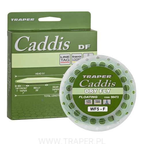 FLY LINE CADDIS DRY FLY TRAPER